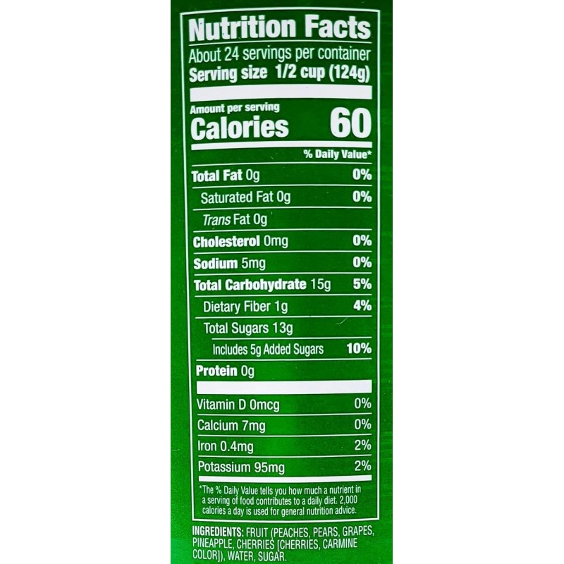 Del Monte Del Monte Fruit Cocktail Extra Light Syrup Net