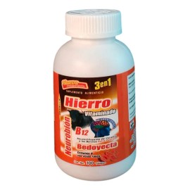 Hierro Vitaminado Bedoyecya Neurobionb12 Complejo 100tab Sabor