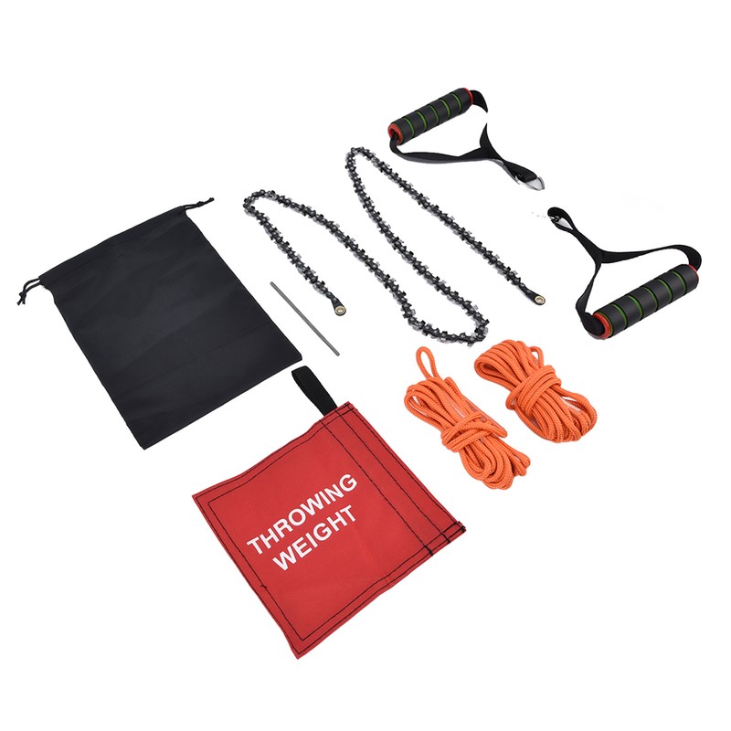 High Reach Hand Chain Saw 48inch Compact Portable Rope Saw