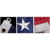 8x12 FT Nylon Texas Embroidered Flag - TX