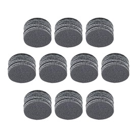 TA-VIGOR 100Pcs 25mm Wet and Dry Sanding Discs, 150 Grit 1 Inch Hook and Loop Sandpaper Electrostatic Sand Planting Silicon Carbide Sanding Discs