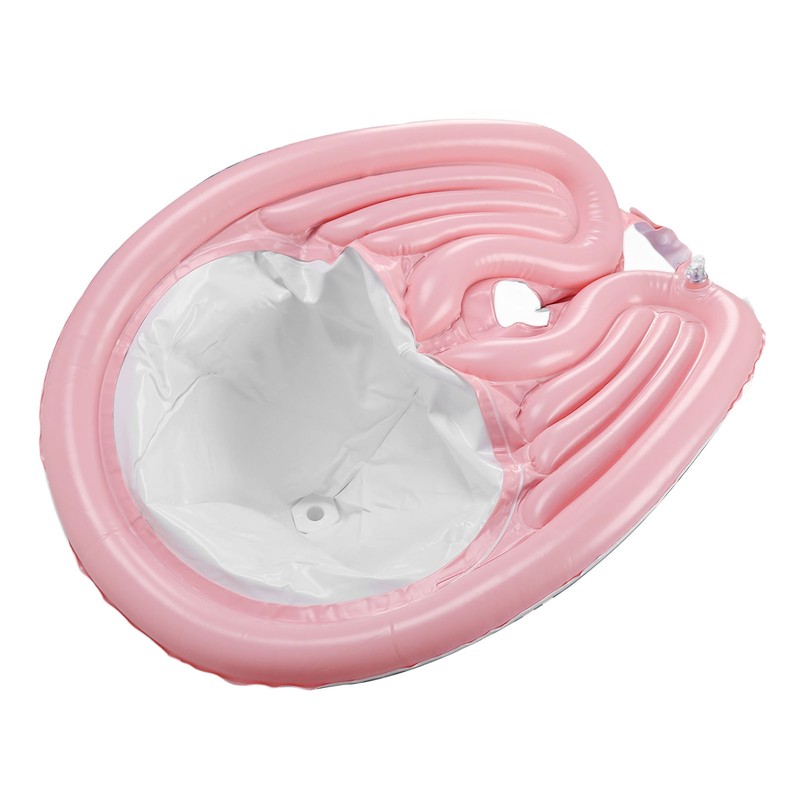 Inflatable Shampoo Bowl Foldable Hair Washing Sink with Detachable Drain