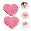 Gatuida 50pcs Heart Shaped Facial Sponges Soft Water Activated Cleansing
