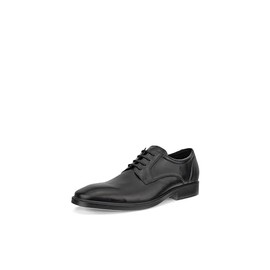 ECCO Men's Milan Plain Toe Oxford, Black, 7-7. 5