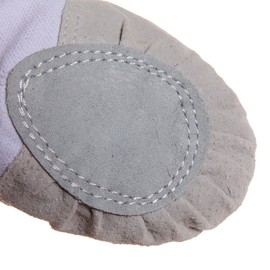 DoGeek Ballet Shoes for Girls Practise Ballet Slipper Dance Shoe Canvas Split Sole Ballet Shoes for Women Kids Toddlers(White)