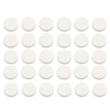 30Pcs Car Air Vent Clip Replacement Pads, 16mm Unscented Refill