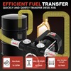 Poafamx 12V DC Fuel Transfer Pump, 16 GMP 600W Self