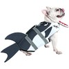 Dog Life Jacket Ripstop Pet Safety Floatation Vest Adjustable Dog