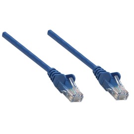 Intellinet Cat5E CB-283 - Cable Conexión de Red Ethernet, 3.0 m (10 ft), Azul (Blue)