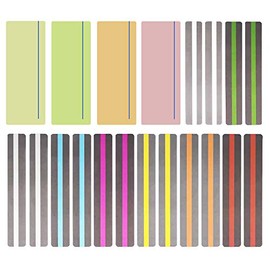 Allazone 20 Pack Reading Guide Strips Colored Overlay Highlight Bookmarks Reading Tracking Rulers for Teachers, Childrenand Dyslexics