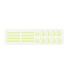 Luminous Stickers on The Outer Door Handle Button Switch Panel