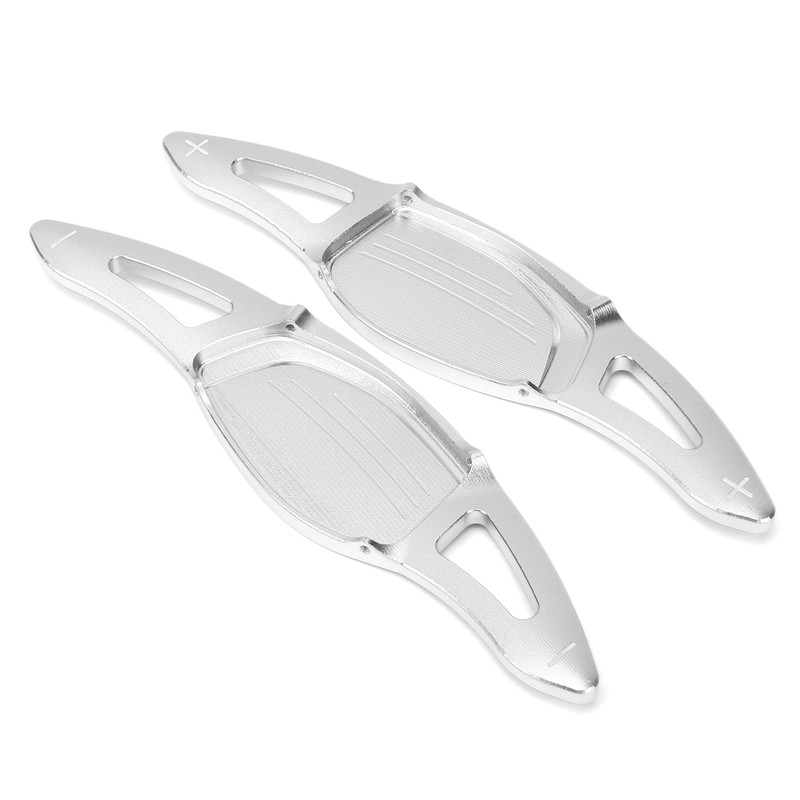 2pcs Steering Wheel Paddle Shifter Extension Aluminum Alloy Replacement for