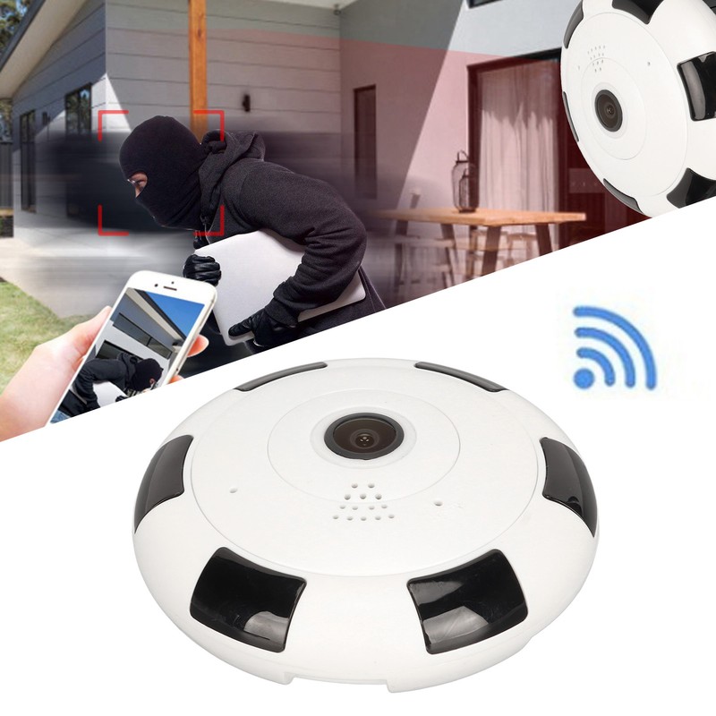 Fisheye Panoramic Camera AC 110‑240V 2MP Wifi 360 Degree Panoramic