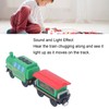Battery Operated Locomotive Train Set Light Sound Effect Interesting Play