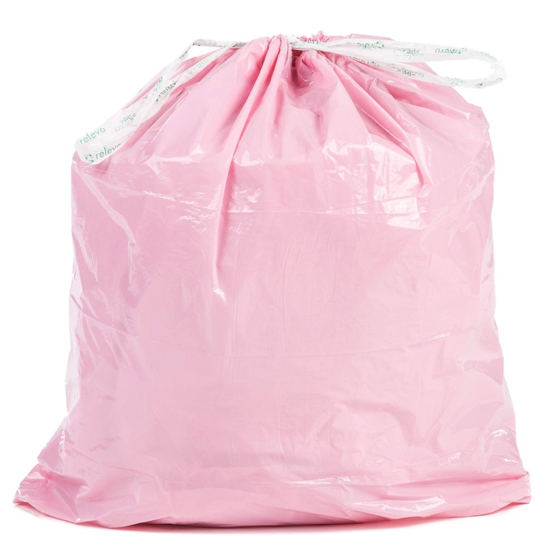 Relevo 100% Recycled Scented Bin Liners, Heavy Duty 30L, 15
