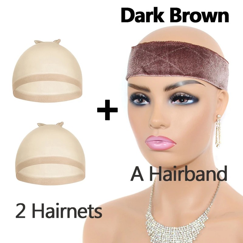 Velvet Wig Grip Headband for Secure Wig Wear – Adjustable