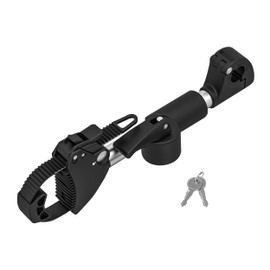 EUFAB 11247 Adjustable Strap Frame Holder 27 cm Black/Silver