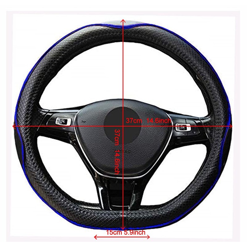 Mayco Bell - Funda de cuero de microfibra para volante