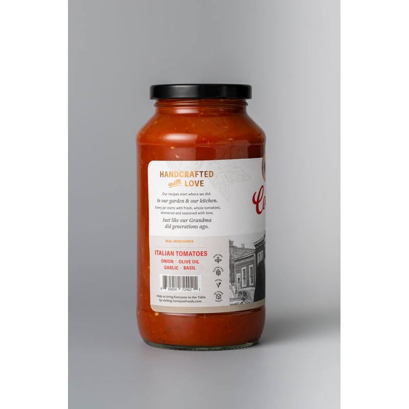 Cortazzo Pomodoro Sauce - Old World Style Pasta Sauce |