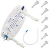 Male Complete Kit Urinary Incontinence One-Week, 7-Condom Catheters External Self-Seal
