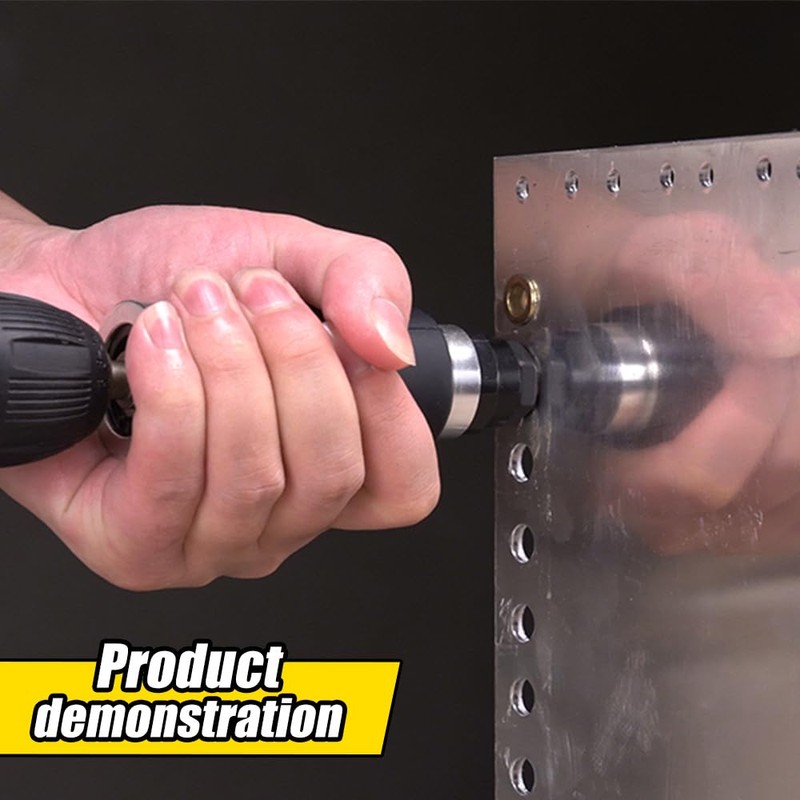 HIFESON Rivet Nut Tool, Electric Drill Adapter Rivet & Rivet