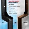 WIMART Rotten Leaning Fence Post Repair Kit Adjustable Angle Quick