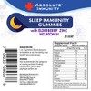 Absolute Immunity - Gomitas para dormir de zinc y saco
