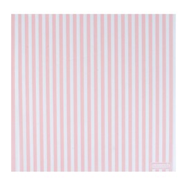 Restaurantware-RW Base 12 x 12 Inch Deli Papers, 200 Greaseproof Sandwich Wrapping Papers - No Added PFAS, Striped Design, Pink And White Paper Food Basket Liners, Microwavable, Pre-Cut Style