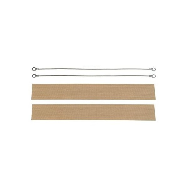 8" Hand Impulse Sealer Repair Kit 2 Element 2 Cloth