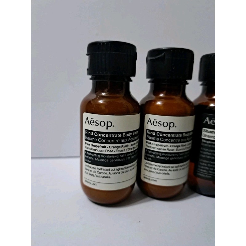 Aesop Travel Kit 2 Body Balms & 2 Shampoos With