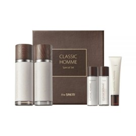 The Saem Skin Care Daily Care Classic Homme Special Toner 130ml + Emulsion 130ml / 더샘 피부관리 데일리케어 클래식 옴므 스페셜 토너130ml + 에멀젼130ml