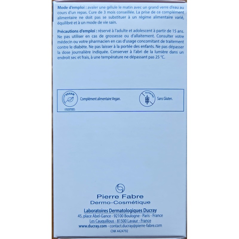 Ducray Anacaps Expert Complete Caida Reaccional 90 Cápsulas