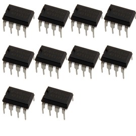 Bridgold 10pcs NE5532 5532 Dual Operation high Performance Low Noise Audio Operational Amplifier for Professional Audio Equipment, Instruments, Control Circuits.
