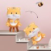 Tissting Tiger Piggy Bank, Resin Coin Storage Pot Anti-Slip Decorative