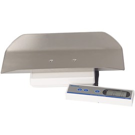 Brecknell MS20S, Medical/Veterinary Scale w/Stainless Steel Tray, 44lb x 1/2oz