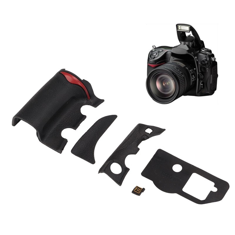 Camera Body Shell Set Grip Thumb Bottom Rubber Cover Corner