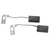 vhbw 2 x Carbon Brush Motor Carbon 4.8 x 9.8