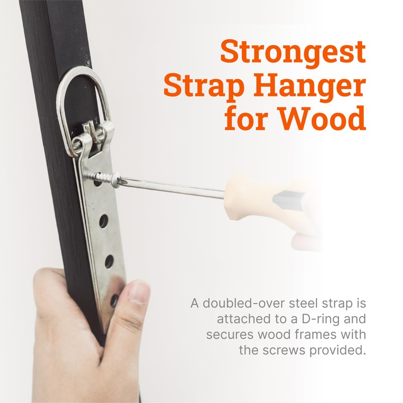 PHS Extra Large Heavy Duty D-Ring Picture Hangers - 2