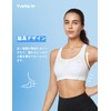 Yvette Sports Bra, No-bounce, Firm Support, Hook-and-Eye Back Closure, Y-Back,