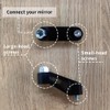 Mokiton Rearview Mirror Risers Extenders Adapter Kit For Honda Monkey