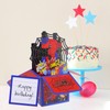 Spider 3rd Birthday Pop Up Card, 3D Happy Birthday Pop