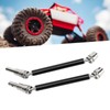 2Pcs Metal Steel Front Rear Axle Drive Shaft CVD for