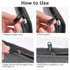 HOTUT Zipper Pull, 4 PCS Detachable Universal Zipper Tab Pullers,