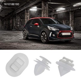 OTOTEC Befestigungsclips für Seitenschweller, Kunststoff, 1610186180, Weiß, 9 Stück