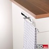 SOTECH Style 1-Arm Towel Rail Polished Chrome 325 mm Extension