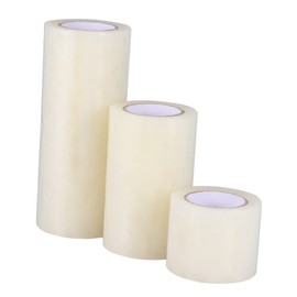 KICHOUSE 3 Rolls Transparent Tape Green House Repair Poly Tape Blue Tape Clear Tape Grafting Tape for Fruit Trees Polythene Repair Tape Water Proof Tape Greenhouse Tarp Tape Seal Tarpaulin