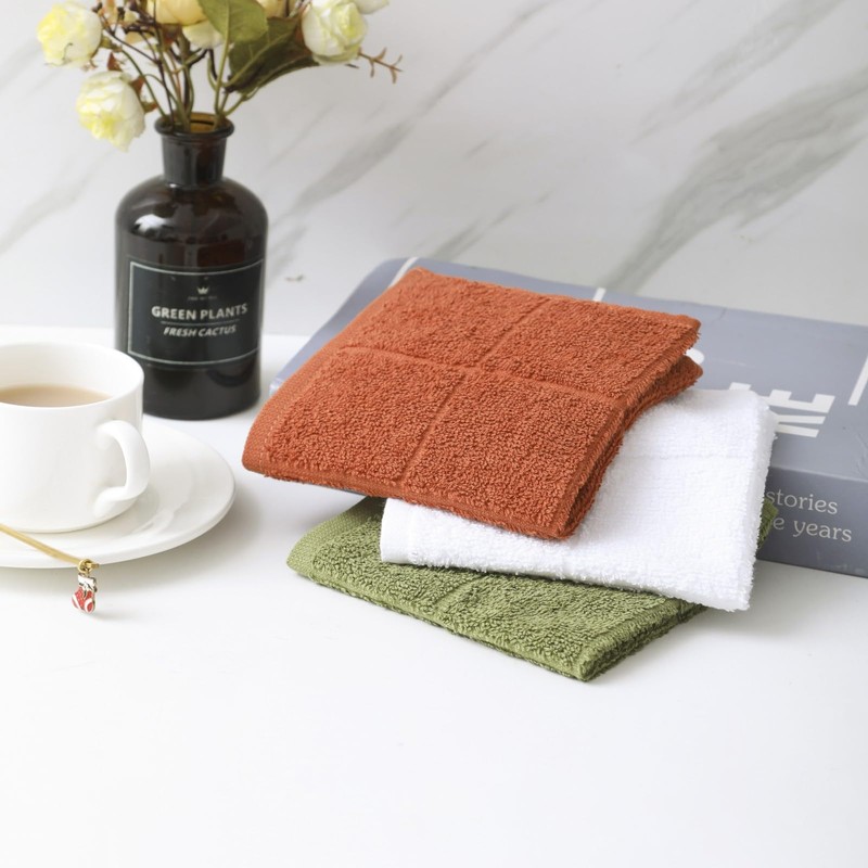 Glynniss - Paños de cocina altamente absorbentes, 100% algodón, paños