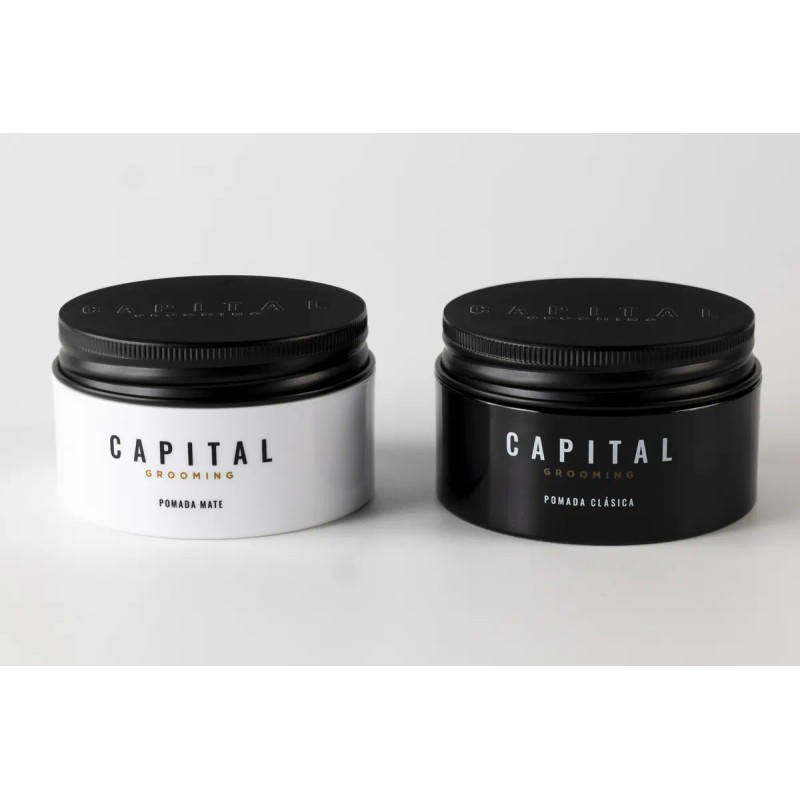 Pomada Para Cabello, Capital Grooming, 3.4 Oz