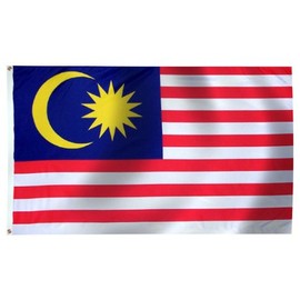 Malaysia Flag 5X8 Foot SolarMax Nylon