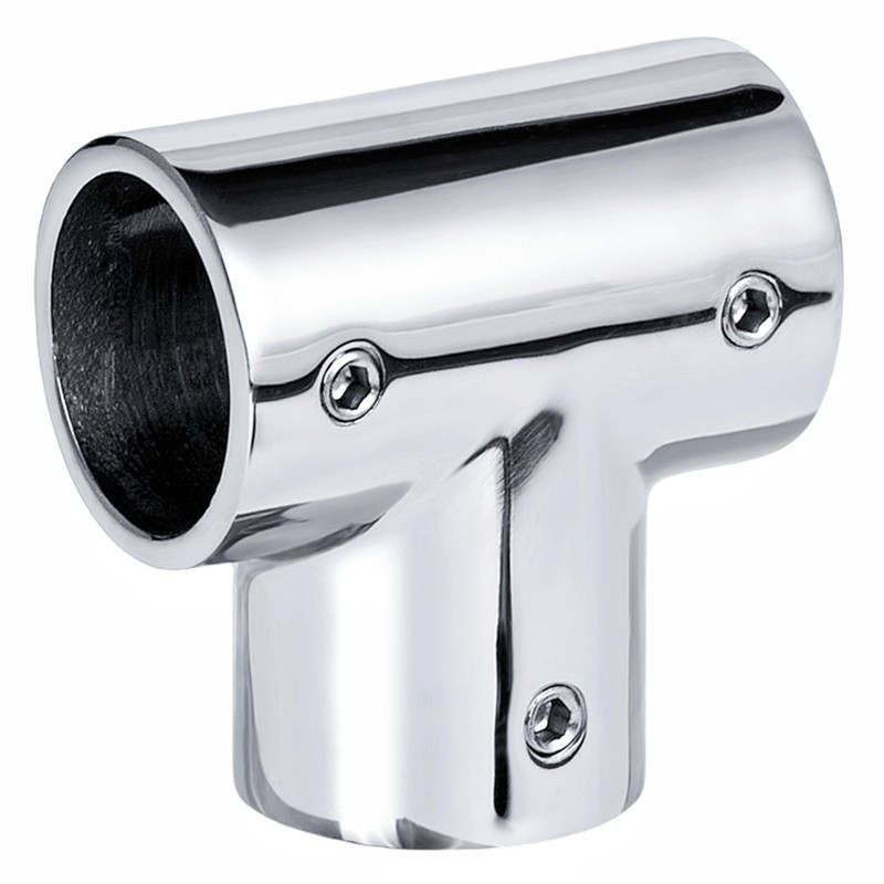 Marine316 Stainless Steel Boat Handrail 90 Degree T/Tee Fitting Hand
